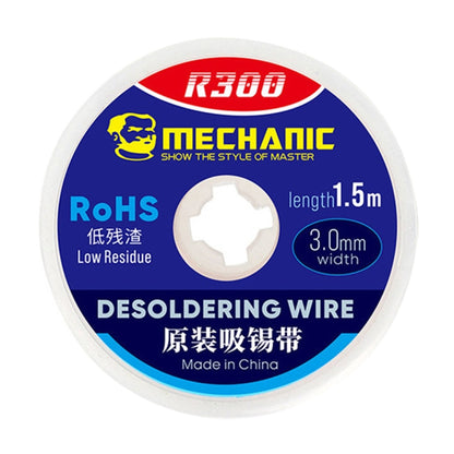 سلك شفط قصدير MECHANIC R300 بطول 1.5 متر و3.0 مم، MECHANIC R300 بطول 1.5 متر و3.0 مم