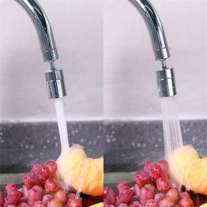 Dual-Function Faucet Spout Bubbler Splash-Proof Two-Function Kitchen Copper Filter, External, Inbound