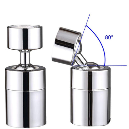 Dual-Function Faucet Spout Bubbler Splash-Proof Two-Function Kitchen Copper Filter, External, Inbound