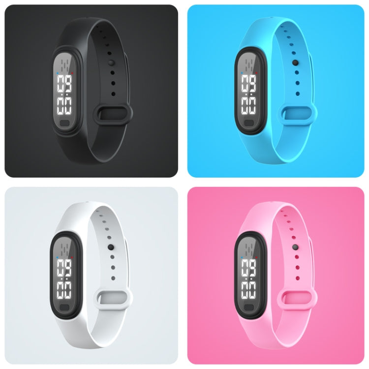 Q2 Outdoor Ultrasonic Electronic Mosquito Repellent Bracelet, Support Three-gear Mode & Time Display