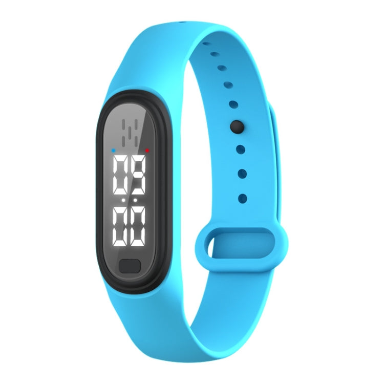 Q2 Outdoor Ultrasonic Electronic Mosquito Repellent Bracelet, Support Three-gear Mode & Time Display
