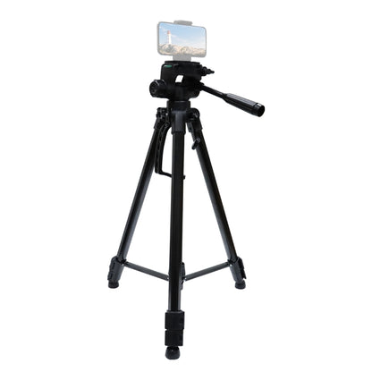 حامل ثلاثي القوائم L-3600 Live مزود بحامل ثلاثي الأبعاد مع لوحة تحرير سريعة قابلة للفصل وتعديل الارتفاع من 62 إلى 170 سم لكاميرا SLR وجهاز عرض Live Light (أسود)، L-3600