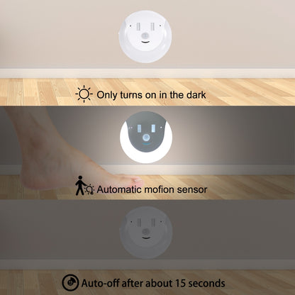 USB Charging Light & Human Body Sensing Control Smile Magnetic Night Light, Cold White Light, Warm white light