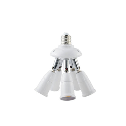 محول حامل مصباح LED قابل للتعديل من E27 إلى E27، مقبس محول حامل مصباح، 1 في 1، 2 في 1، 3 في 1، 4 في 1، 5 في 1