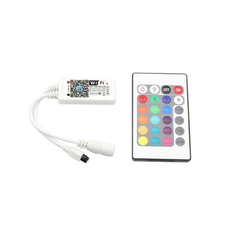 التحكم في الموسيقى ووضع المؤقت عبر الهاتف الذكي، وحدة تحكم LED RGB صغيرة تعمل بالواي فاي، وحدة تحكم RGB، وحدة تحكم RGB IR، وحدة تحكم RGBW IR، وحدة تحكم RGBW