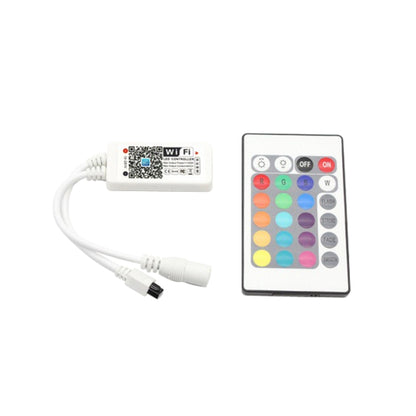 التحكم في الموسيقى ووضع المؤقت عبر الهاتف الذكي، وحدة تحكم LED RGB صغيرة تعمل بالواي فاي، وحدة تحكم RGB، وحدة تحكم RGB IR، وحدة تحكم RGBW IR، وحدة تحكم RGBW