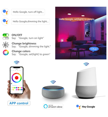 التحكم في الموسيقى ووضع المؤقت عبر الهاتف الذكي، وحدة تحكم LED RGB صغيرة تعمل بالواي فاي، وحدة تحكم RGB، وحدة تحكم RGB IR، وحدة تحكم RGBW IR، وحدة تحكم RGBW