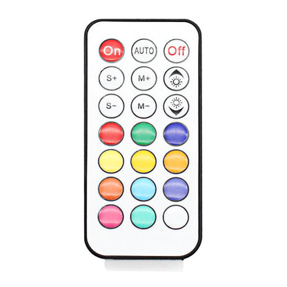 وحدة تحكم RGB LED مع جهاز تحكم عن بعد RF مكون من 21 مفتاحًا لشريط LED WS2812B WS2811