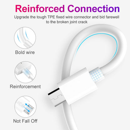 YSY-349 QC3.0 Dual USB Port Car Charger + 1m 3A USB to Micro USB Data Cable, with Micro USB Cable
