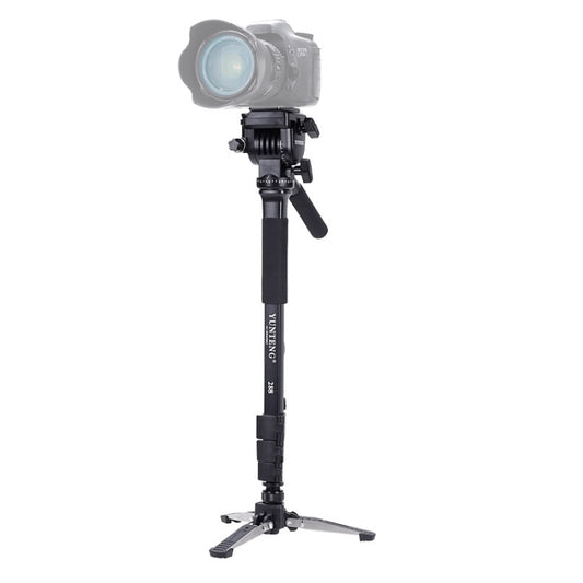 حامل ثلاثي القوائم YUNTENG VCT-288 أحادي القوائم مع رأس سحب السوائل، VCT-288