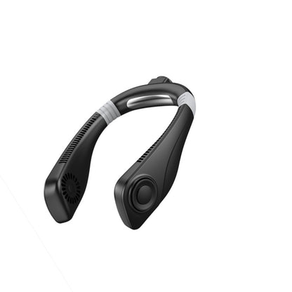 Aromatherapy Leafless Cooling Hanging Neck Fan Mini USB Portable Fan