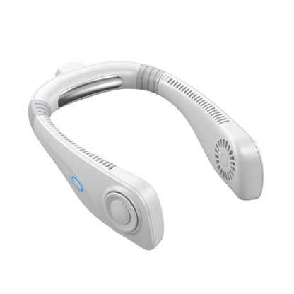 Aromatherapy Leafless Cooling Hanging Neck Fan Mini USB Portable Fan