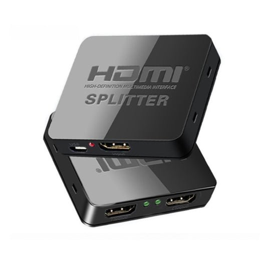 JSM 1 إلى 2 HDMI 1080P Switch موزع عرض متزامن لشاشتين، 1 إلى 2 HDMI