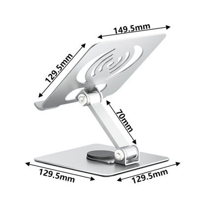 JUNSUNMAY 360 Degree Rotating Foldable Height Angle Adjustable Phone Tablet Holder, Style A, Style B