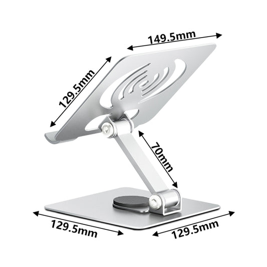 JUNSUNMAY 360 Degree Rotating Foldable Height Angle Adjustable Phone Tablet Holder, Style A, Style B