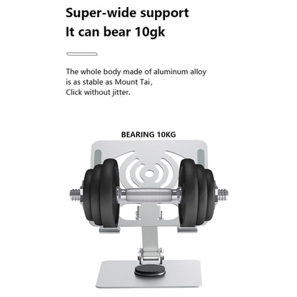 JUNSUNMAY 360 Degree Rotating Foldable Height Angle Adjustable Phone Tablet Holder, Style A, Style B