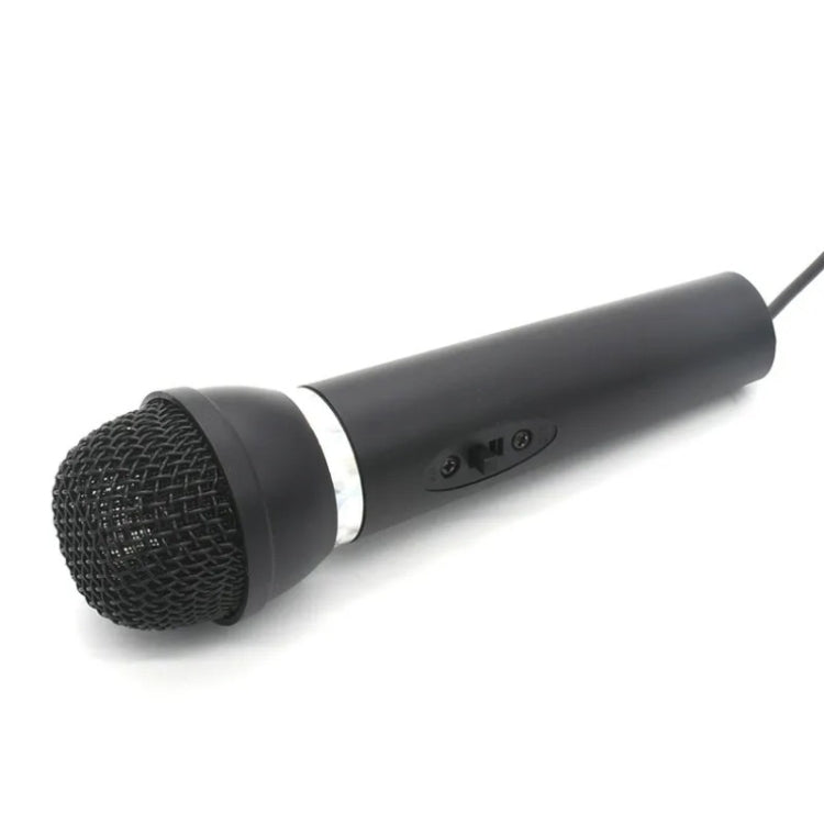 K-307 3.5mm Home Stereo MIC Computer Desktop Chatting Gaming Microphone with Stand, K-307