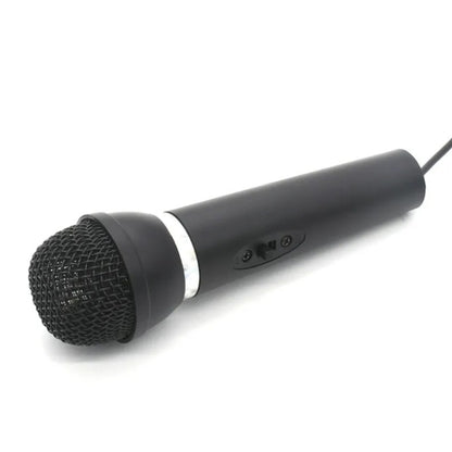 K-307 3.5mm Home Stereo MIC Computer Desktop Chatting Gaming Microphone with Stand, K-307