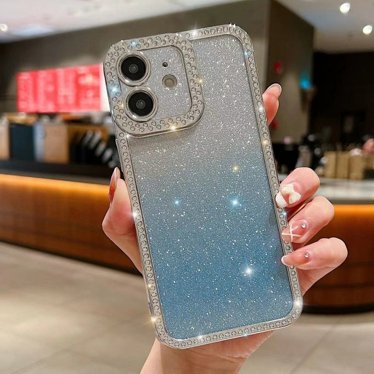Diamond Gradient Glitter Plated TPU Phone Case, For iPhone 11, For iPhone 15 Pro Max, For iPhone 11 Pro Max, For iPhone 12, For iPhone 12 Pro, For iPhone 12 Pro Max