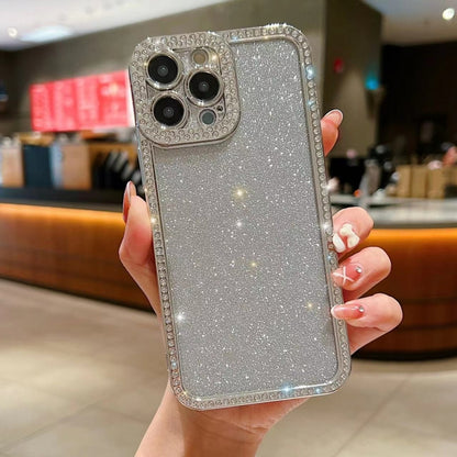 Diamond Gradient Glitter Plated TPU Phone Case, For iPhone 11, For iPhone 15 Pro Max, For iPhone 11 Pro Max, For iPhone 12, For iPhone 12 Pro, For iPhone 12 Pro Max