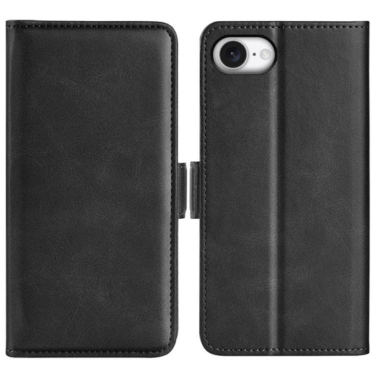 Dual-side Magnetic Buckle Horizontal Flip Leather Phone Case, For iPhone 16e, For iPhone 15 Pro Max, For iPhone 15 Pro, For iPhone 15 Plus