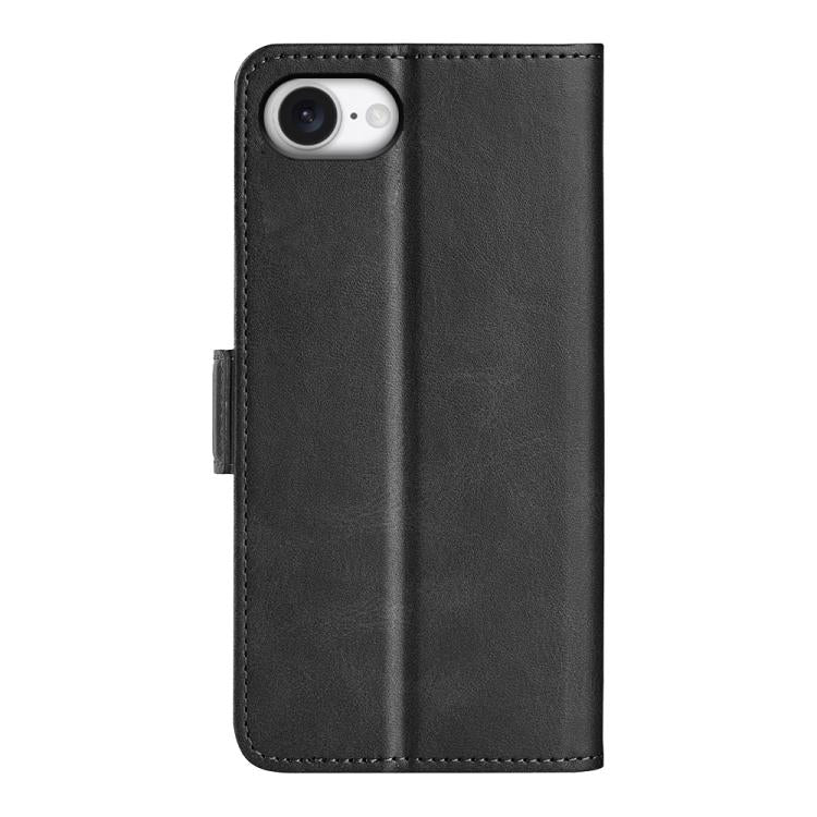 Dual-side Magnetic Buckle Horizontal Flip Leather Phone Case, For iPhone 16e, For iPhone 15 Pro Max, For iPhone 15 Pro, For iPhone 15 Plus