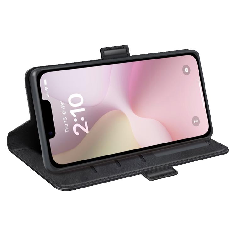 Dual-side Magnetic Buckle Horizontal Flip Leather Phone Case, For iPhone 16e, For iPhone 15 Pro Max, For iPhone 15 Pro, For iPhone 15 Plus