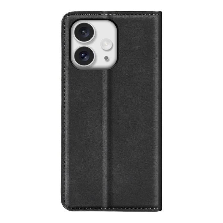 Retro-skin  Magnetic Suction Leather Phone Case, For iPhone 16 Pro Max, For iPhone 16 Pro, For iPhone 16 Plus, For iPhone 16