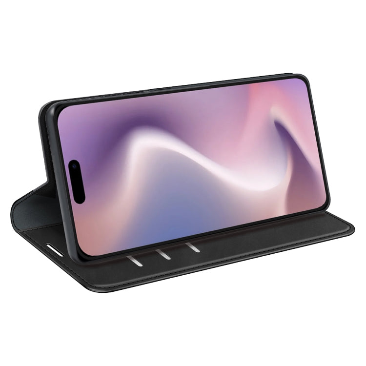 Retro-skin  Magnetic Suction Leather Phone Case, For iPhone 16 Pro Max, For iPhone 16 Pro, For iPhone 16 Plus, For iPhone 16
