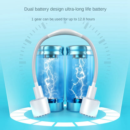 Long Life Twin-head Turbine Bladeless Neck Lazy Sports Fan