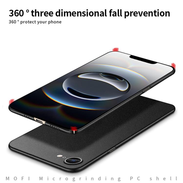 MOFI Fandun Series Frosted PC Ultra-thin All-inclusive Phone Case, For iPhone 16e, For iPhone 16 Pro Max, For iPhone 16 Pro, For iPhone 16 Plus, For iPhone 16, For iPhone 15 Pro Max, For iPhone 15 Pro, For iPhone 15 Plus, For iPhone 15