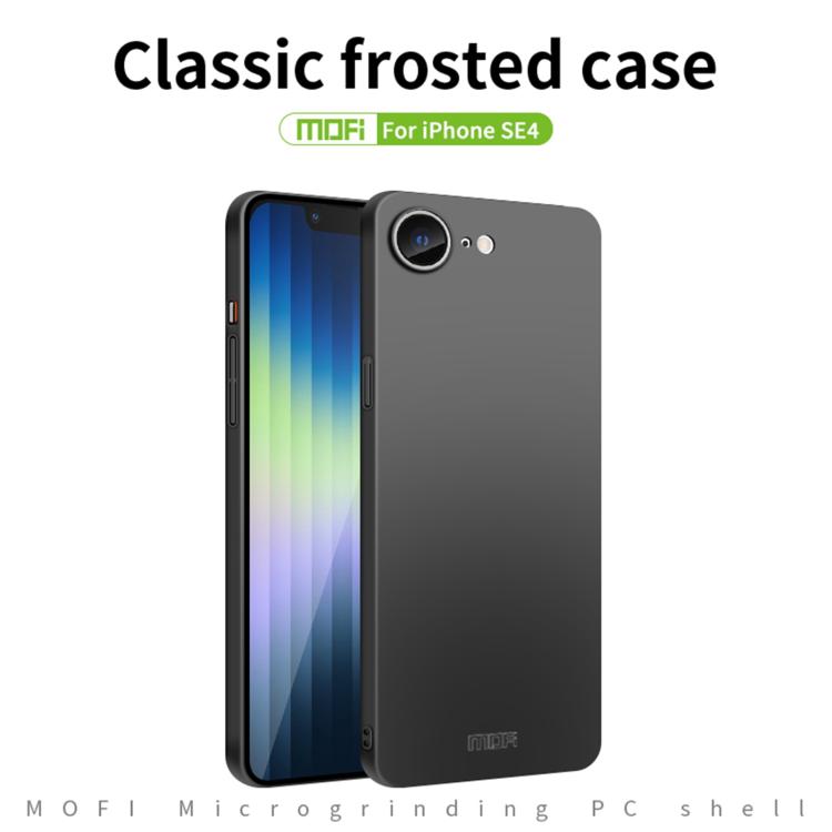 MOFI Frosted PC Ultra-thin Hard Phone Case, iPhone 16e, For iPhone 15 Pro Max, For iPhone 15 Pro, For iPhone 15 Plus