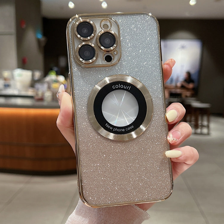 Gradient Glitter Electroplating MagSafe TPU Phone Case, For iPhone 14, For iPhone 14 Pro, For iPhone 14 Pro Max