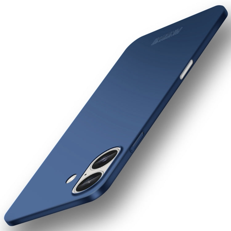 PINWUYO Micro-Frosted PC Ultra-thin Hard Phone Case with Magsafe Magnetic Ring, For iPhone 16 Pro Max, For iPhone 16 Pro, For iPhone 16 Plus, For iPhone 16