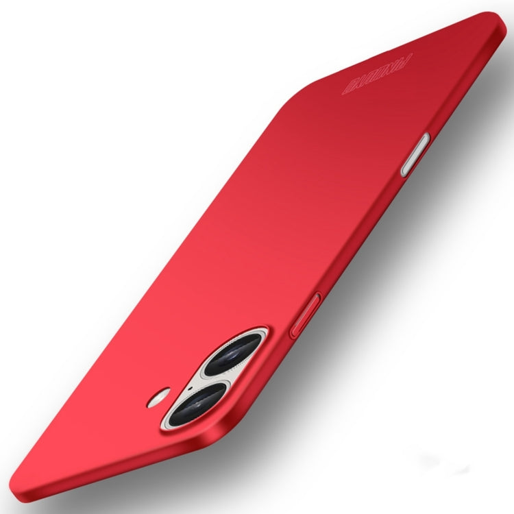 PINWUYO Micro-Frosted PC Ultra-thin Hard Phone Case with Magsafe Magnetic Ring, For iPhone 16 Pro Max, For iPhone 16 Pro, For iPhone 16 Plus, For iPhone 16