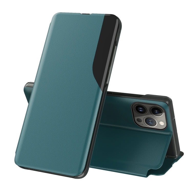 Side Display Flip Leather Phone Case, For iPhone 17 Pro Max, For iPhone 17 Pro, For iPhone 17, For iPhone 17 Air, For iPhone 16e, For iPhone 16 Pro Max, For iPhone 16 Pro, For iPhone 16 Plus