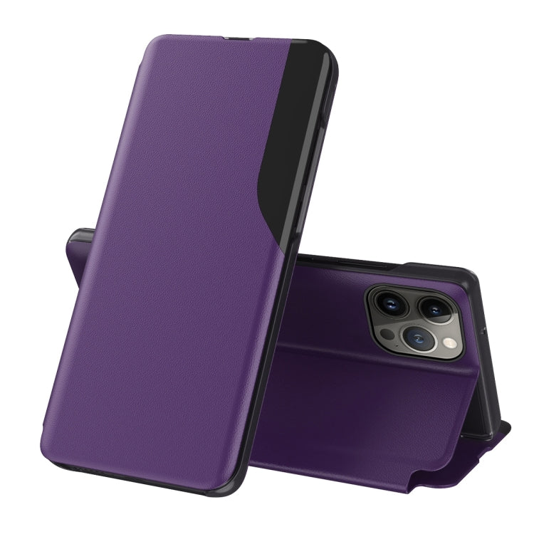 Side Display Flip Leather Phone Case, For iPhone 17 Pro Max, For iPhone 17 Pro, For iPhone 17, For iPhone 17 Air, For iPhone 16e, For iPhone 16 Pro Max, For iPhone 16 Pro, For iPhone 16 Plus