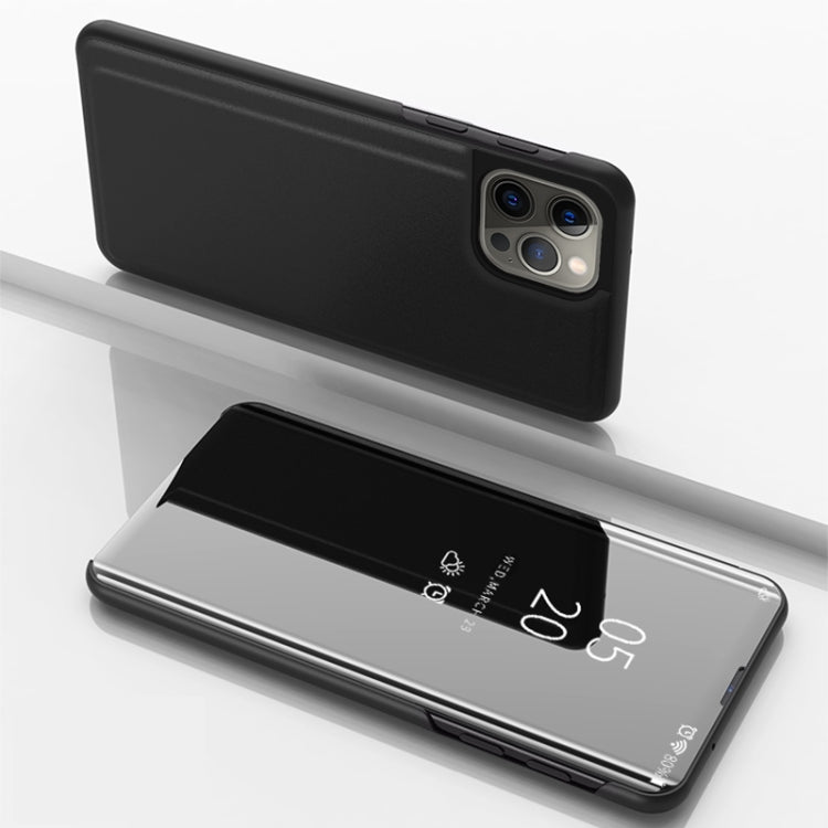 جراب هاتف جلدي أفقي قابل للطي مع حامل، مع مرآة مطلية، مناسب لأجهزة iPhone 16e وiPhone 16 Pro Max وiPhone 16 Pro وiPhone 16 Plus وiPhone 16 وiPhone 15 Pro Max