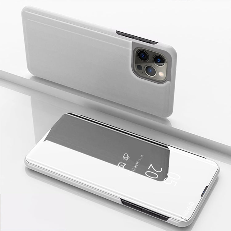 جراب هاتف جلدي أفقي قابل للطي مع حامل، مع مرآة مطلية، مناسب لأجهزة iPhone 16e وiPhone 16 Pro Max وiPhone 16 Pro وiPhone 16 Plus وiPhone 16 وiPhone 15 Pro Max
