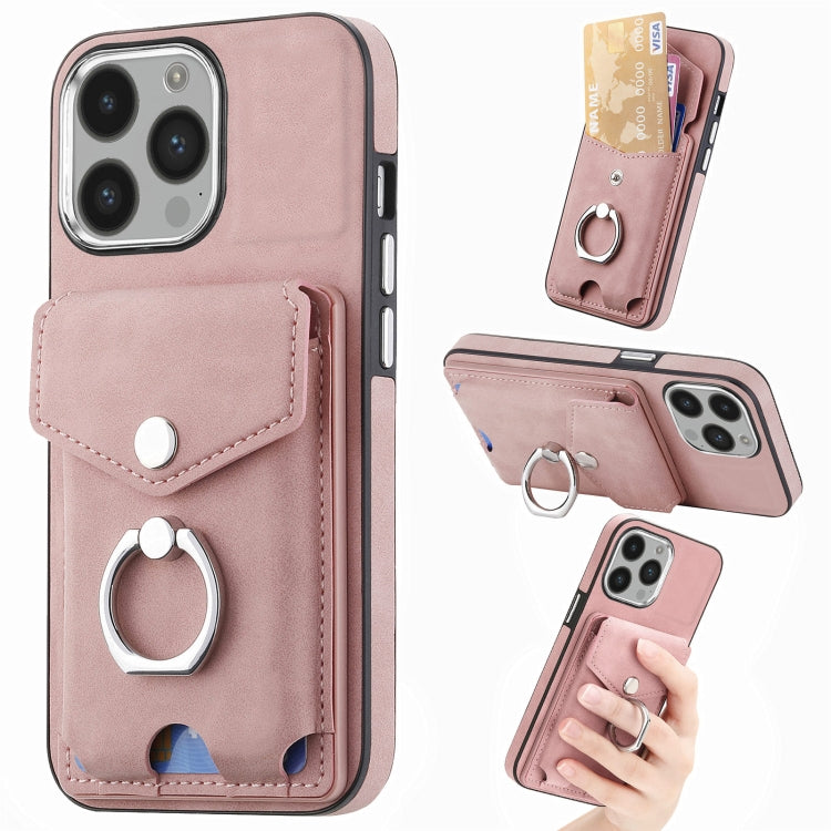 جراب هاتف من الجلد المطلي بالكهرباء مع حلقة للبطاقات، مناسب لأجهزة iPhone 15 Pro Max وiPhone 15 Plus وiPhone 15 Pro وiPhone 15 وiPhone 14 Pro وiPhone 14 Pro Max