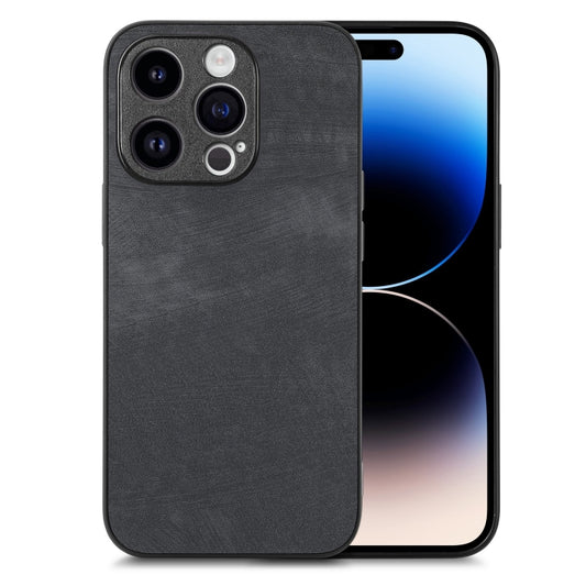 جراب هاتف خلفي من الجلد الكلاسيكي، مناسب لأجهزة iPhone 14 Pro Max، وiPhone 13 Pro Max، وiPhone 13 Pro، وiPhone 13