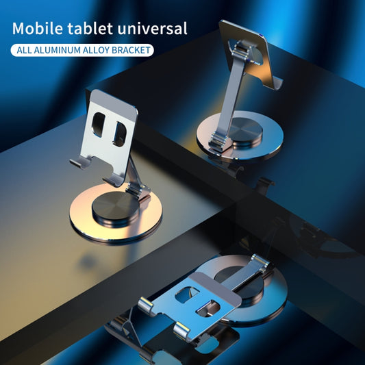 019 360 Degree Rotation Aluminum Alloy Desktop Phone Tablet Holder