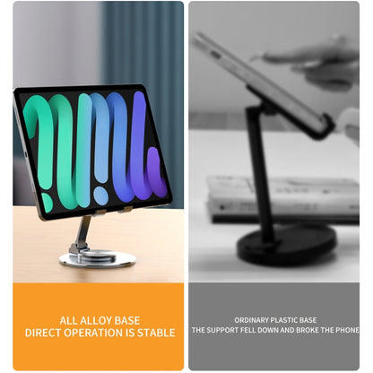 019 360 Degree Rotation Aluminum Alloy Desktop Phone Tablet Holder