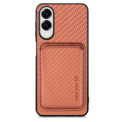 Carbon Fiber Leather Card Magsafe Phone Case, For iPhone 16e, For iPhone 16 Pro Max, For iPhone 16 Pro, For iPhone 16 Plus