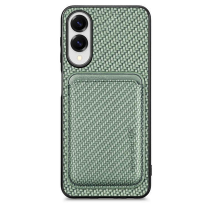 Carbon Fiber Leather Card Magsafe Phone Case, For iPhone 16e, For iPhone 16 Pro Max, For iPhone 16 Pro, For iPhone 16 Plus