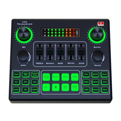 V9SJ Multifunctional Live Sound Card External Audio Mixer