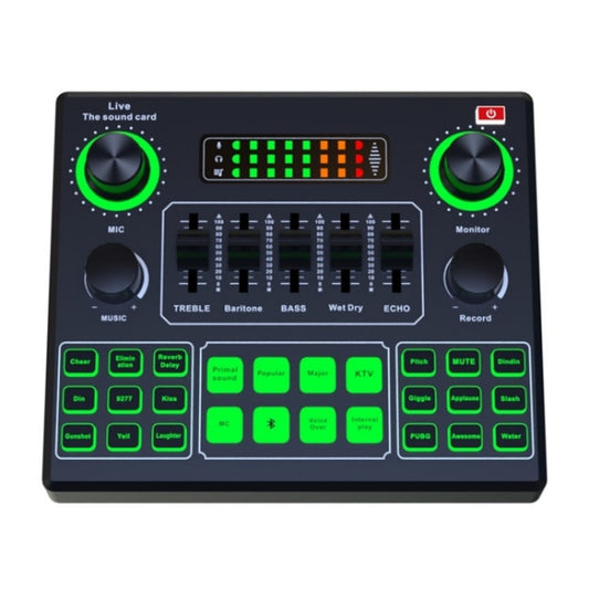 V9SJ Multifunctional Live Sound Card External Audio Mixer