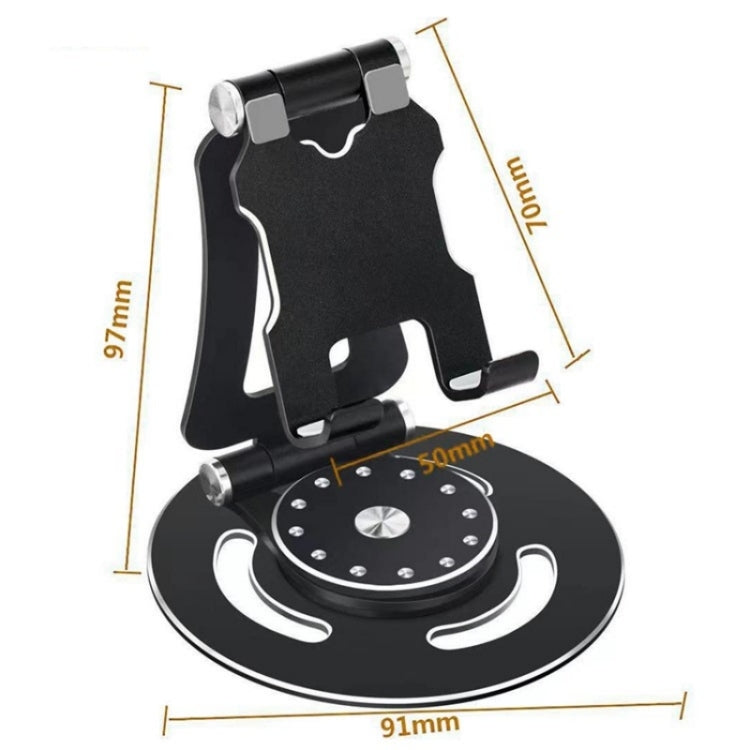 G62 Portable Folding 360-Degree Rotating Desktop Phone Holder