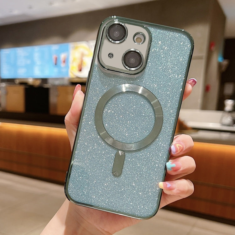 Glitter Electroplating MagSafe TPU Phone Case, For iPhone 15 Plus, For iPhone 15, For iPhone 14 Plus, For iPhone 14, For iPhone 14 Pro, For iPhone 14 Pro Max
