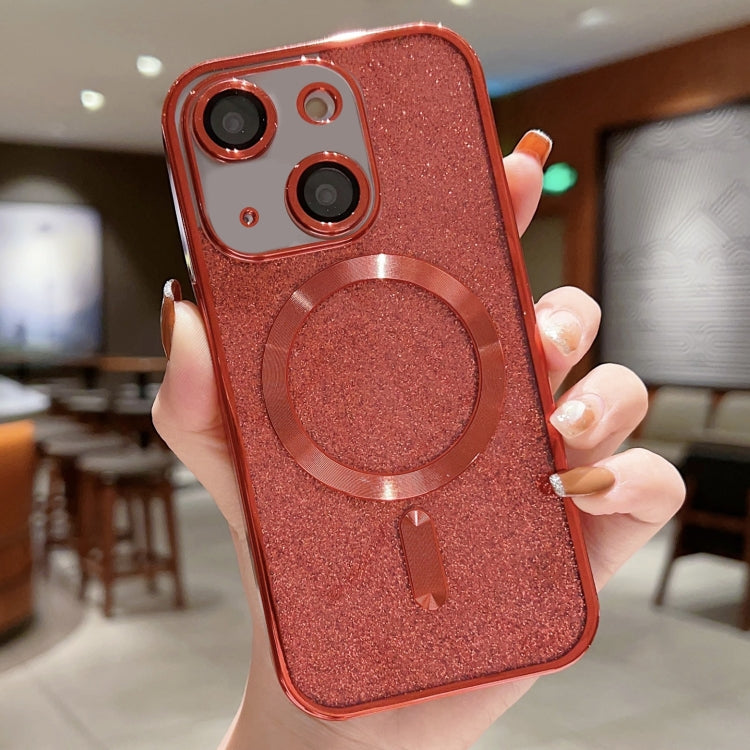 Glitter Electroplating MagSafe TPU Phone Case, For iPhone 15 Plus, For iPhone 15, For iPhone 14 Plus, For iPhone 14, For iPhone 14 Pro, For iPhone 14 Pro Max